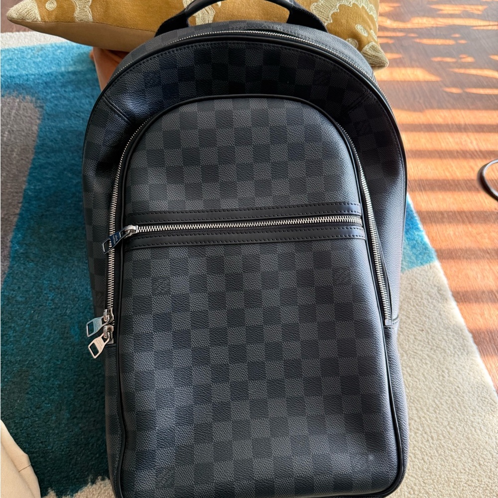 Louis Vuitton Michael Backpack Damier Graphite